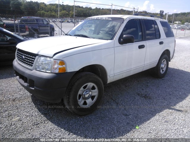 1FMZU62K33UA97250 - 2003 FORD EXPLORER XLS/XLS SPORT WHITE photo 2