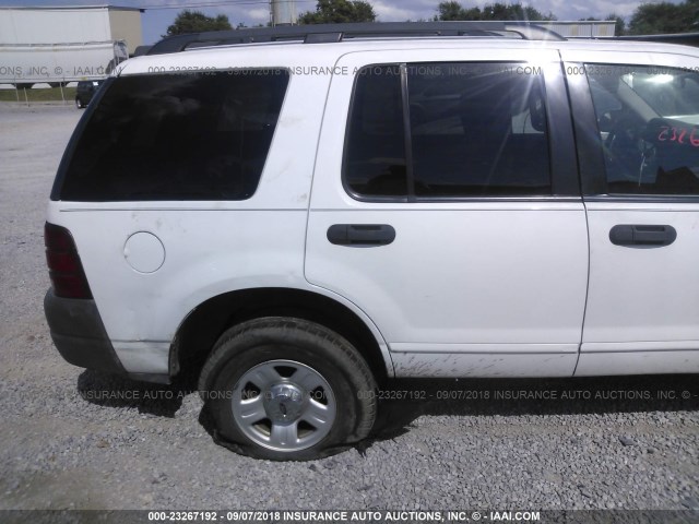 1FMZU62K33UA97250 - 2003 FORD EXPLORER XLS/XLS SPORT WHITE photo 6