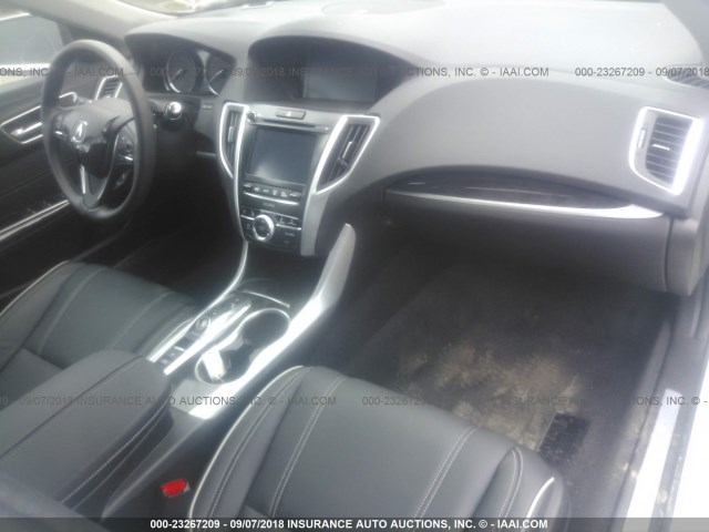 19UUB3F50JA003042 - 2018 ACURA TLX TECH WHITE photo 5