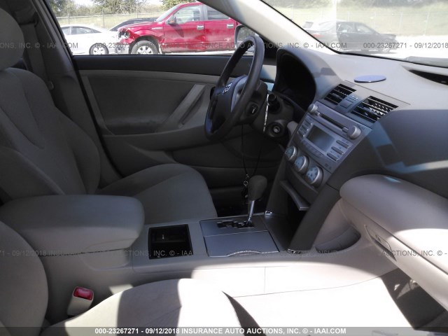 4T1BE46K17U640212 - 2007 TOYOTA CAMRY NEW GENERAT CE/LE/XLE/SE GREEN photo 5