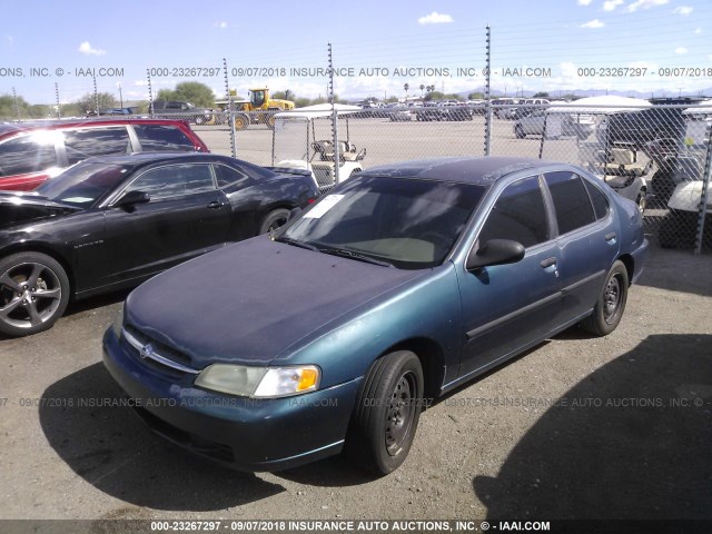 1N4DL01D4XC128542 - 1999 NISSAN ALTIMA XE/GXE/SE/GLE TURQUOISE photo 2