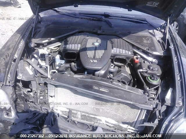 4USFE83527LZ37159 - 2007 BMW X5 4.8I BLACK photo 10