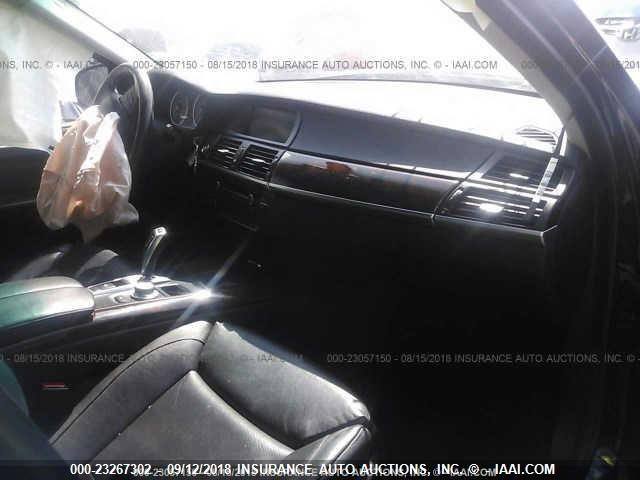4USFE83527LZ37159 - 2007 BMW X5 4.8I BLACK photo 5