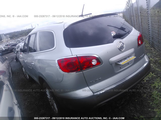 5GAEV237X8J215498 - 2008 BUICK ENCLAVE CXL SILVER photo 3