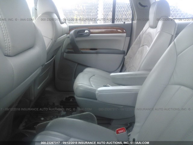 5GAEV237X8J215498 - 2008 BUICK ENCLAVE CXL Argent photo 8