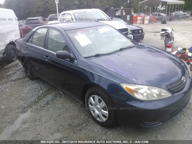 4T1BE32K64U309931 - 2004 TOYOTA CAMRY LE/XLE/SE Көк фото 1