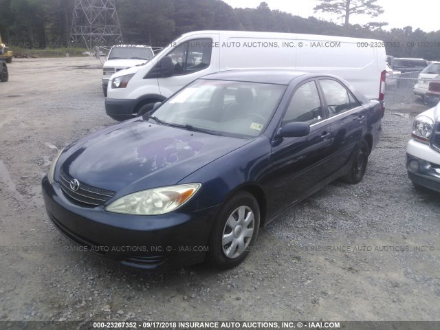 4T1BE32K64U309931 - 2004 TOYOTA CAMRY LE/XLE/SE Көк фото 2