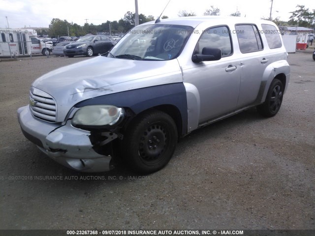 3GNDA13D78S516354 - 2008 CHEVROLET HHR LS Gümüş foto 2