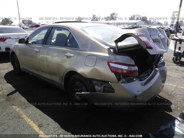 4T1BE46K17U529448 - 2007 TOYOTA CAMRY NEW GENERAT CE/LE/XLE/SE TAN photo 3