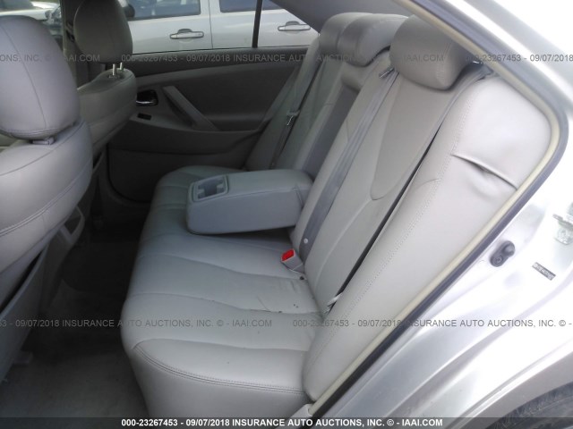 4T1BE46K27U144691 - 2007 TOYOTA CAMRY NEW GENERAT CE/LE/XLE/SE SILVER photo 8