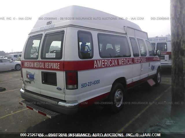 1FTJS34F2VHA75340 - 1997 FORD ECONOLINE E350 SUPER DUTY VAN WHITE photo 4