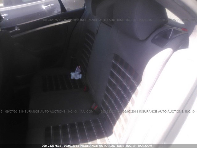 3VWDA71K38M157907 - 2008 VOLKSWAGEN GLI ნაცრისფერი ფოტო 8