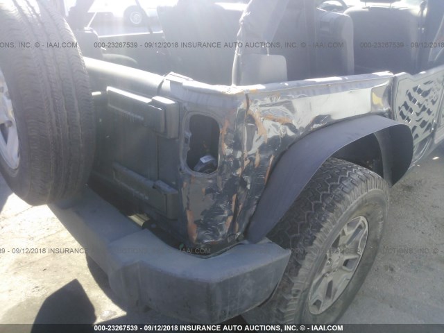 1C4BJWDGXGL265405 - 2016 JEEP WRANGLER UNLIMITE SPORT Mavi foto 6