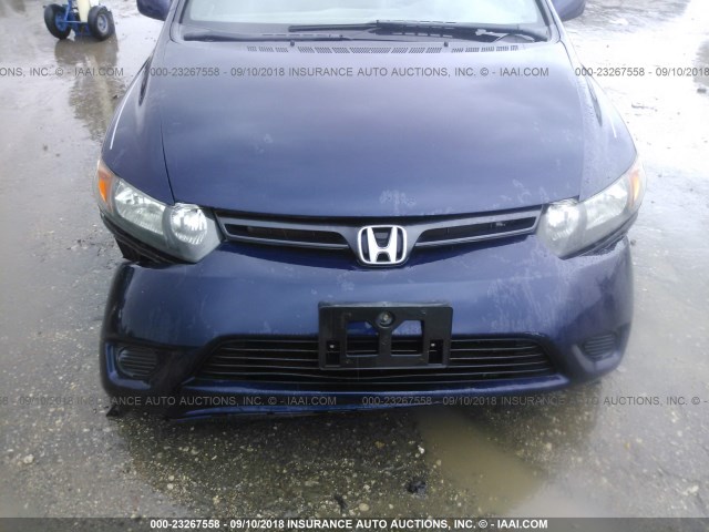 2HGFG12938H547554 - 2008 HONDA CIVIC EXL 蓝色 照片 6