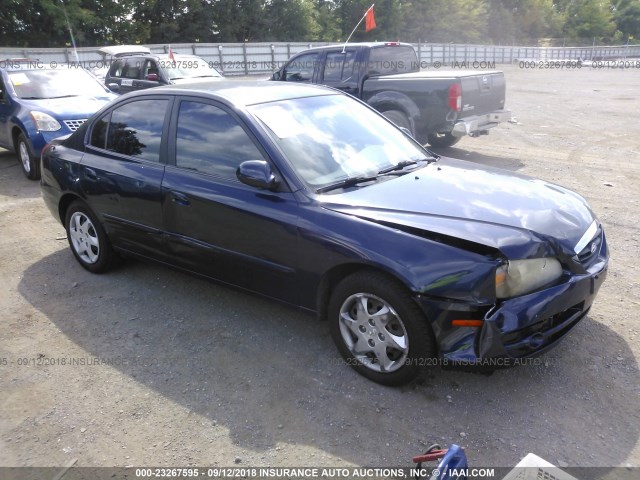 KMHDN46D65U168547 - 2005 HYUNDAI ELANTRA GLS/GT Navy photo 1