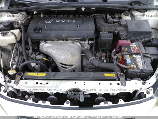 JTKDE177160137719 - 2006 TOYOTA SCION TC 白色 照片 10