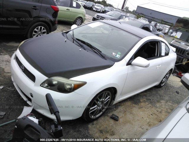 JTKDE177160137719 - 2006 TOYOTA SCION TC 白色 照片 2