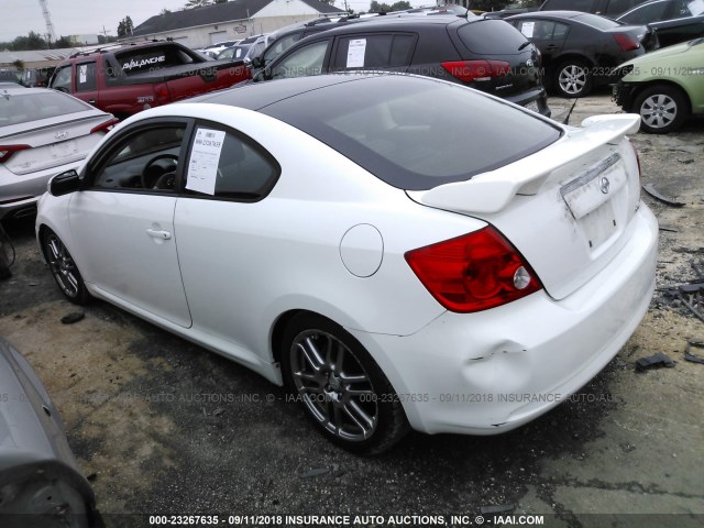 JTKDE177160137719 - 2006 TOYOTA SCION TC 白色 照片 3