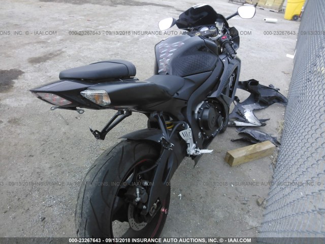 JS1GN7DA572106383 - 2007 SUZUKI GSX-R600 BLACK photo 4