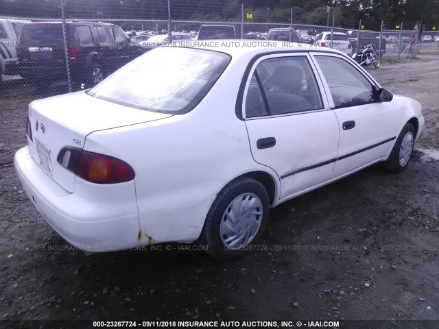 2T1BR12E5YC367586 - 2000 TOYOTA COROLLA VE/CE/LE 白色 照片 4