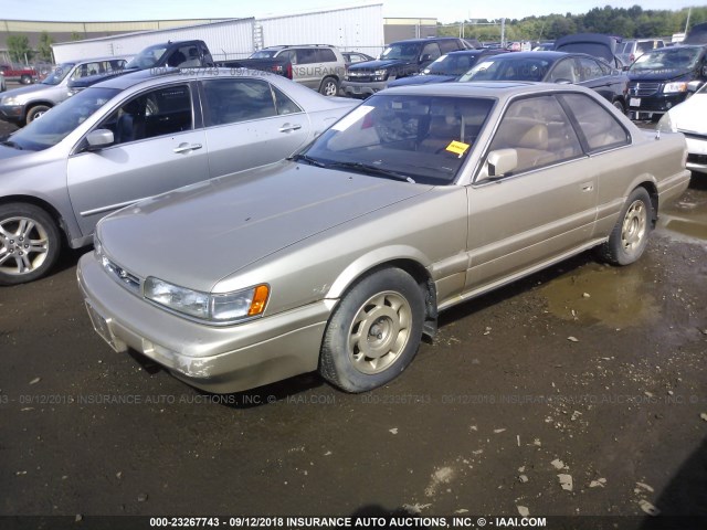 JNKHF14C9LT005856 - 1990 INFINITI M30 GOLD photo 2