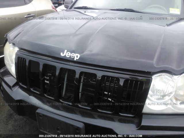 1J8GR48K27C682043 - 2007 JEEP GRAND CHEROKEE LAREDO/COLUMBIA/FREEDOM 黑色 照片 6