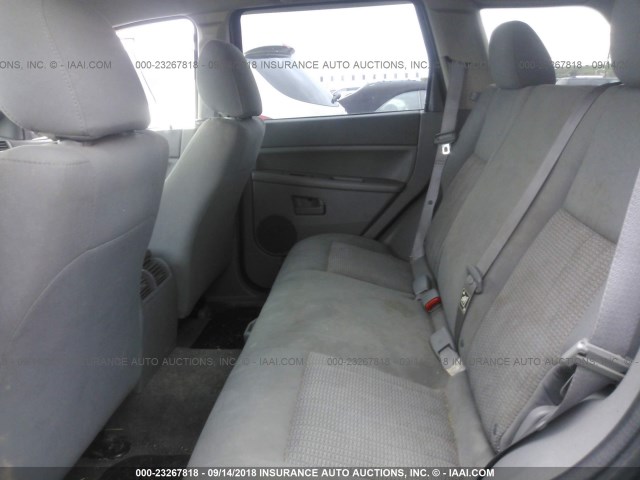 1J8GR48K27C682043 - 2007 JEEP GRAND CHEROKEE LAREDO/COLUMBIA/FREEDOM 黑色 照片 8