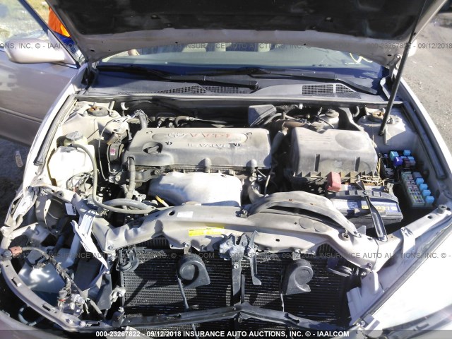 4T1BE32K15U984734 - 2005 TOYOTA CAMRY LE/XLE/SE TAN photo 10