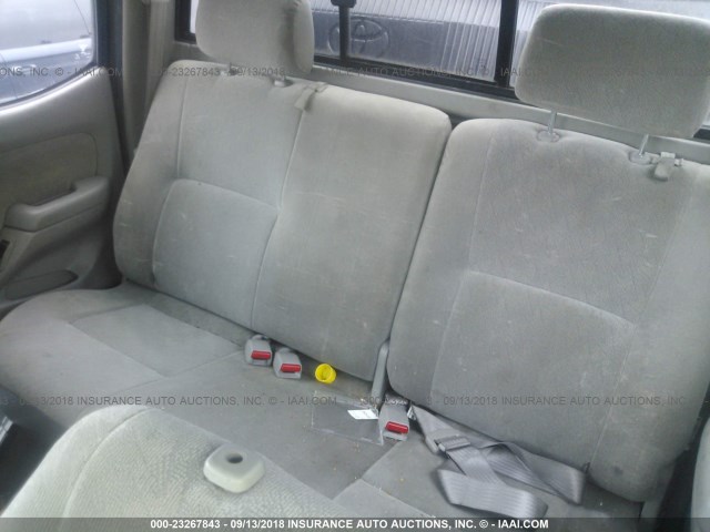 5TEHN72N84Z462608 - 2004 TOYOTA TACOMA DOUBLE CAB 黑色 照片 8