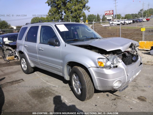 1FMCU94187KB96840 - 2007 FORD ESCAPE LIMITED SILVER photo 1