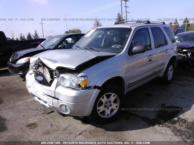 1FMCU94187KB96840 - 2007 FORD ESCAPE LIMITED SILVER photo 2