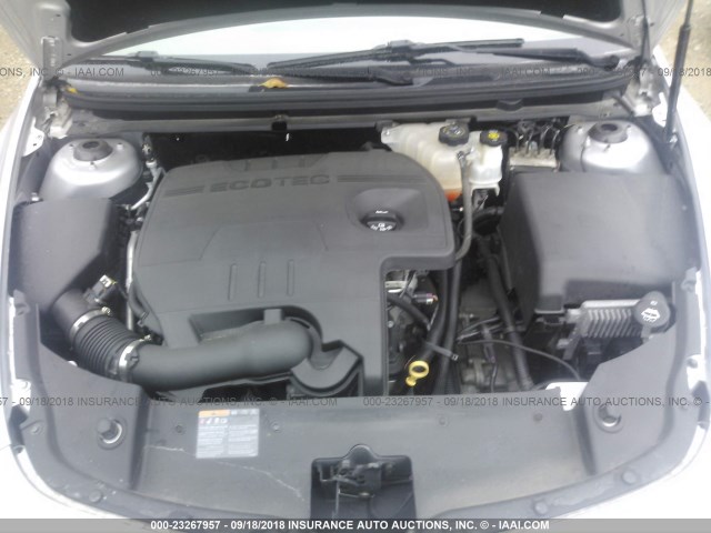 1G1ZA5E02AF291621 - 2010 CHEVROLET MALIBU LS 银色 照片 10