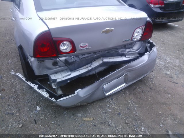 1G1ZA5E02AF291621 - 2010 CHEVROLET MALIBU LS 银色 照片 6