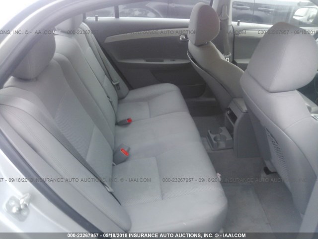 1G1ZA5E02AF291621 - 2010 CHEVROLET MALIBU LS 银色 照片 8