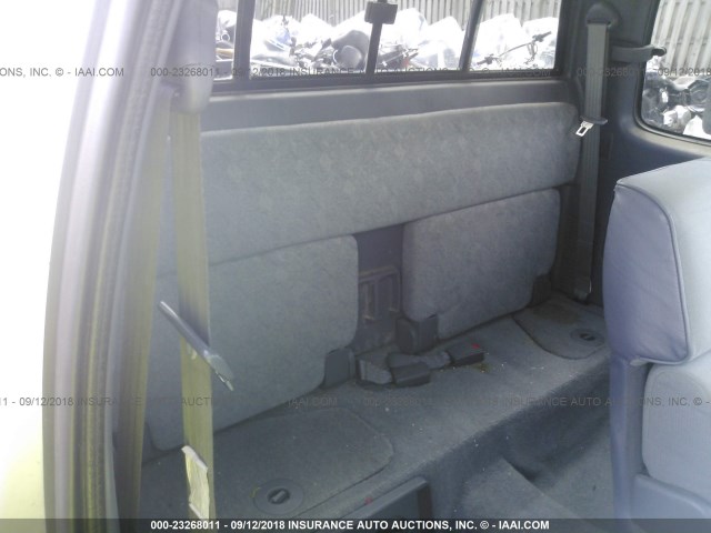 4TASM92N2YZ678665 - 2000 TOYOTA TACOMA XTRACAB PRERUNNER ვერცხლისფერი ფოტო 8