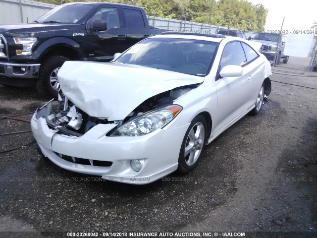 4T1CA38P06U076845 - 2006 TOYOTA CAMRY SOLARA SE/SLE თეთრი ფოტო 2