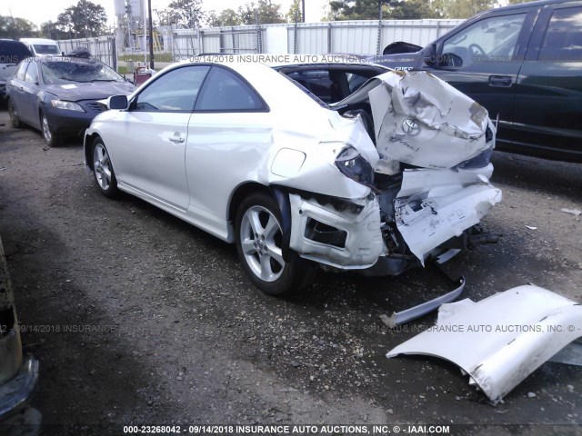 4T1CA38P06U076845 - 2006 TOYOTA CAMRY SOLARA SE/SLE თეთრი ფოტო 3