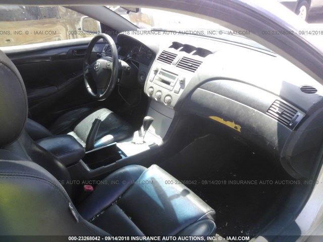 4T1CA38P06U076845 - 2006 TOYOTA CAMRY SOLARA SE/SLE თეთრი ფოტო 5
