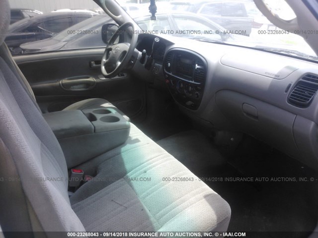 5TBRN341XYS106180 - 2000 TOYOTA TUNDRA ACCESS CAB SR5 BLUE photo 5