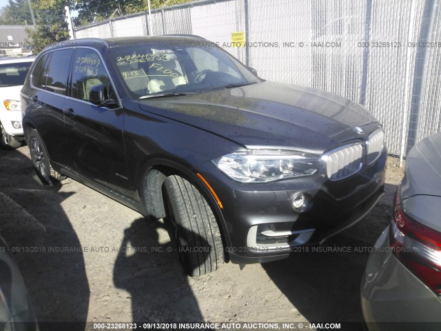 5UXKR0C34H0V75720 - 2017 BMW X5 XDRIVE35I GRAY photo 1