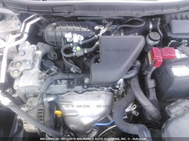 JN8AS5MT2BW571929 - 2011 NISSAN ROGUE S/SV/KROM SILVER photo 10