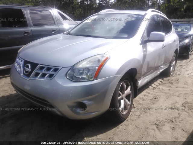 JN8AS5MT2BW571929 - 2011 NISSAN ROGUE S/SV/KROM SILVER photo 2