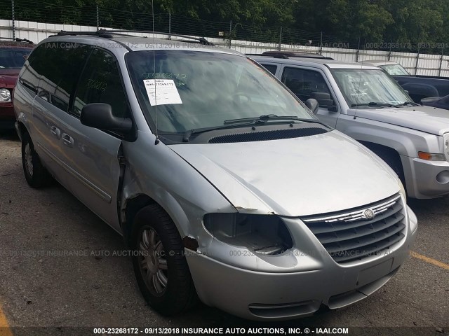 2C4GP54L95R170463 - 2005 CHRYSLER TOWN & COUNTRY TOURING SILVER photo 1