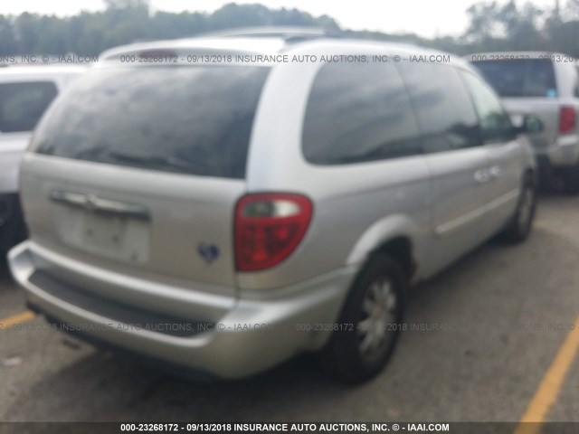 2C4GP54L95R170463 - 2005 CHRYSLER TOWN & COUNTRY TOURING SILVER photo 4