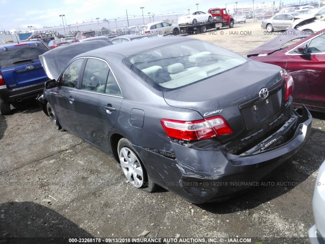 4T1BE46K07U579872 - 2007 TOYOTA CAMRY NEW GENERAT CE/LE/XLE/SE GRAY photo 3