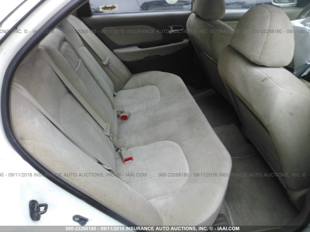 KMHWF35H55A140129 - 2005 HYUNDAI SONATA GLS/LX WHITE photo 8