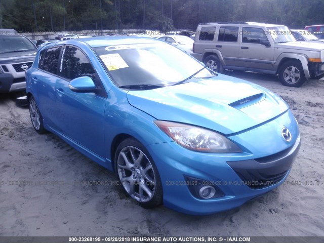 JM1BL1K4XB1374389 - 2011 MAZDA SPEED 3 BLUE photo 1