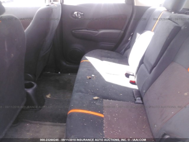 3N1CE2CP5GL394260 - 2016 NISSAN VERSA NOTE S/S PLUS/SV/SL/SR SILVER photo 8