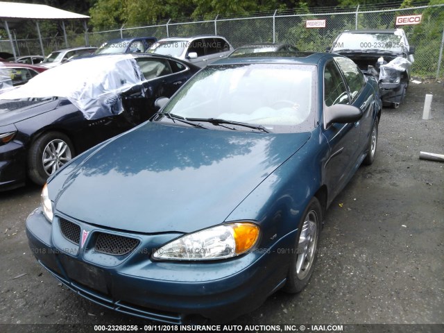 1G2NG52E83M526790 - 2003 PONTIAC GRAND AM SE2 GREEN photo 2