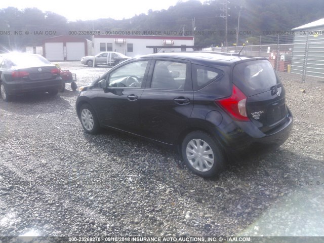 3N1CE2CPXGL360220 - 2016 NISSAN VERSA NOTE S/S PLUS/SV/SL/SR BLACK photo 3